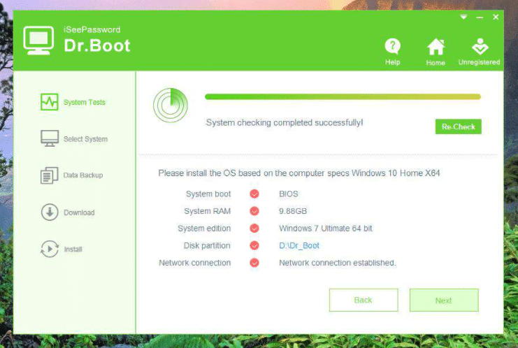طريقة تثبيت ويندوز 10 بدون استخدام فلاشه أو إسطوانة بالخطوات طريقة تثبيت ويندوز 10 بدون استخدام فلاشه أو إسطوانة من خلال iSeePassword Dr.Boot