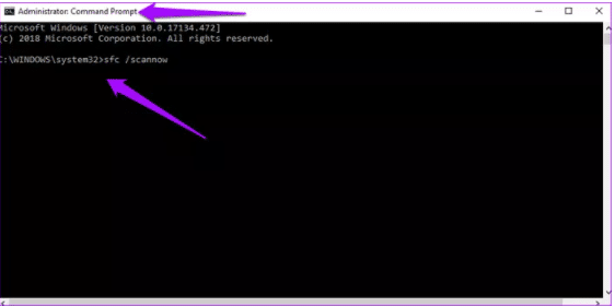 كيفية اظهار شريط اللغة في ويندوز 10 إجراء مسح SFC