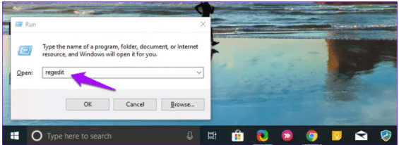 التحقق من أداة محرر التسجيل اظهار شريط اللغة في ويندوز 10 التحقق من أداة محرر التسجيل اظهار شريط اللغة في ويندوز 10