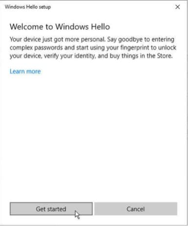 كيفية تعريف البصمة في ويندوز 10 بالخطوات والصور قارئ بصمات الأصابع