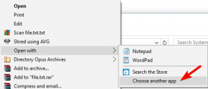 13 طريقة لحل مشكلة Access is Denied في ويندوز 10 Choose another app