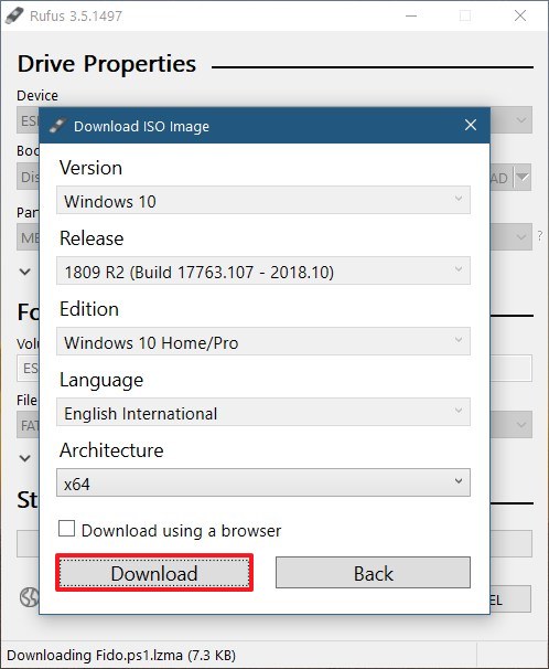 ترقية ويندوز Xp إلى ويندوز 10 بخطوات سهلة ومجانية يقوم المستخدم باختيار بنية x64